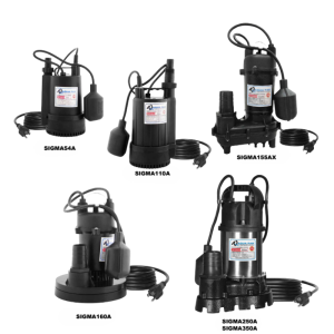 Motobombas sumergibles Aquapak Serie SIGMA