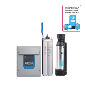 TASKDRIVE Bombas sumergible de presión constante, flujo variable Aquapak