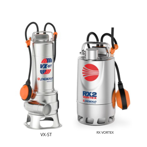 RX-VORTEX SUMERGIBLES EN ACERO INOXIDABLE PEDROLLO