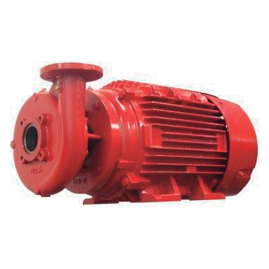 Bomba centrífuga de succión axial con motor eléctrico NFPA-20