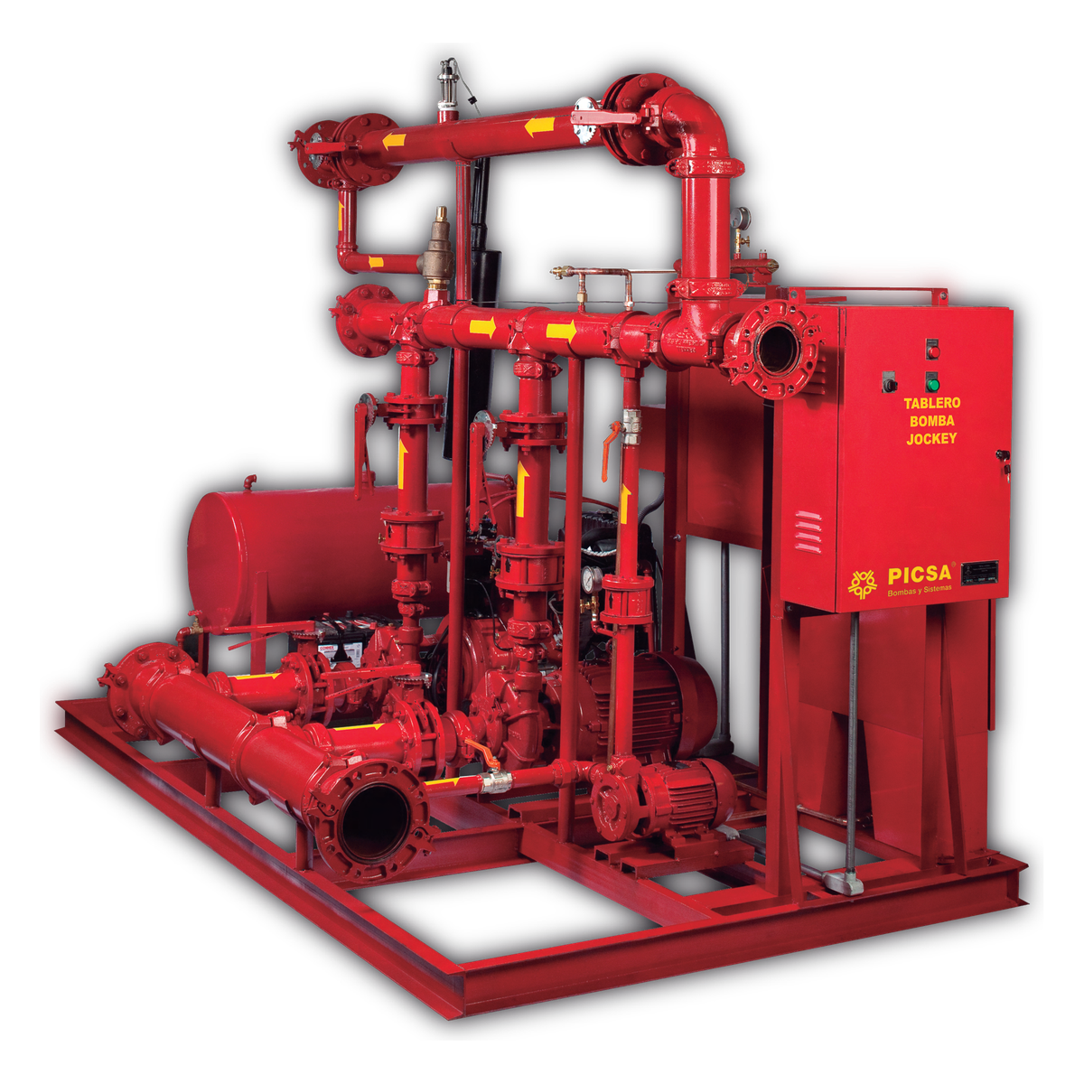 Sistema contra incendio tipo paquete PICSA NFPA-20